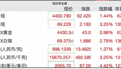 黄金现货美元(黄金现货美元指数)