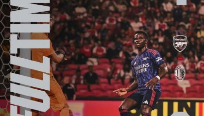 季前赛-射门比23-3!萨卡制胜 阿森纳1-0米兰取开门红