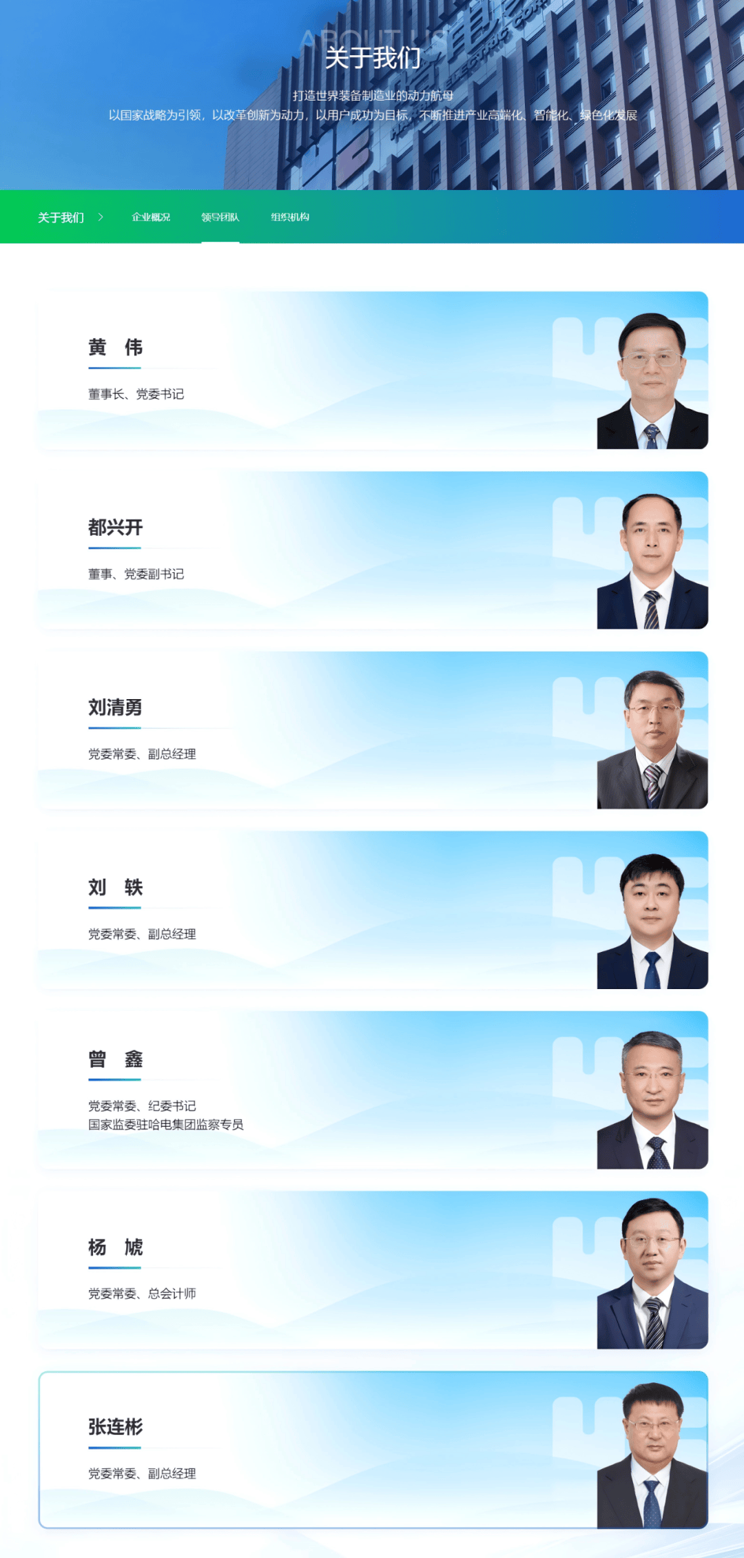 哈电集团、中国能建领导层调整